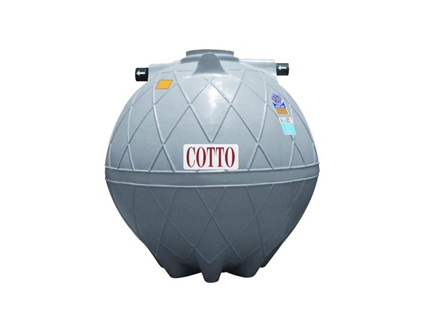 ถังดักไขมันใต้ดิน Cotto รุ่น CNGT/U6000 ขนาด 6000 ลิตร 1