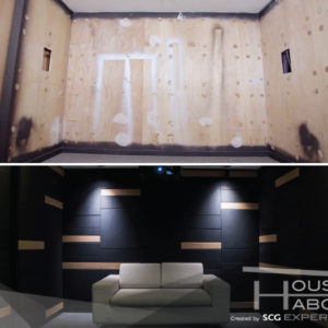ทำห้องที่มีให้เป็นห้องโฮมเธียเตอร์