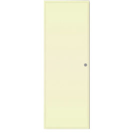 ประตู PVC UNIX EXTRA รุ่น P1 สีครีม เจาะ 70×180 ซม.