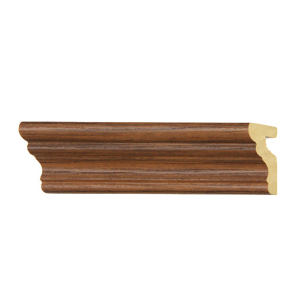 ไม้บัวอเนกประสงค์ YES MOULDING BA001-05 สีลายไม้สัก ความยาว 3 เมตร