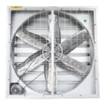 พัดลมดูดอากาศ Exhaust Fan 50 นิ้ว แบบโครงเหล็กกัลวาไนซ์ 3 เฟส 380 โวลต์ 1